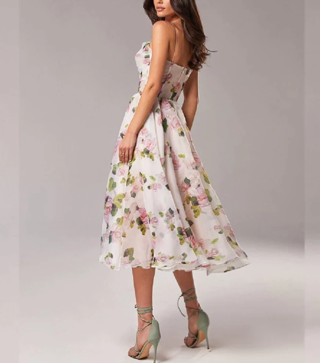 Fit and Flair short Floral Dress